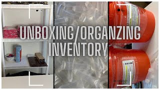 Unpacking Vlog| Unboxing| Organizing Inventory |DEEDEE | part 1