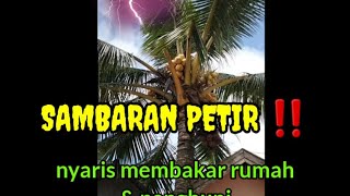 NYARIS kena rumah & penghuni s4mbaran P3tiR||#shorts #viral