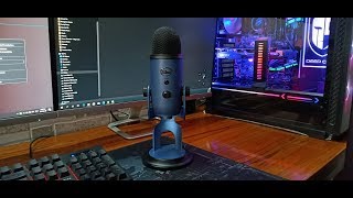 Blue Yeti Mic Midnight Blue Setup || Blue Yeti Microphone