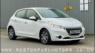 2012 (62) Peugeot 208 1.4 HDi Access+ 5dr, 51k, £0 road tax on sale @rostonparkmotors Nuneaton