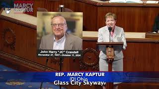 Congresswoman Kaptur Floor Speech Honoring The Life And Legacy of John Crandall