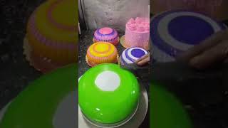 how to make kiwi flavour cake#shorts#