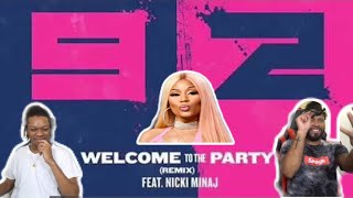 ANOTHER BARBIE BANGER!🔥🦄💣 POP Smoke - Welcome to the Party Ft. Nicki Minaj | REACTION