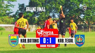 KAB.TEGAL UNGGUL DIBABAK PERTAMA ATAS TUAN RUMAH KAB.BATANG | POPDA SEKARES PEKALONGAN 2024 🔥🔥🔥🔥🏆🔝