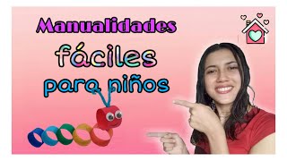 ✨ Ideas de 🅼🅰🅽🆄🅰🅻🅸🅳🅰🅳🅴🆂 para niños 🏡 (Primera parte) || Material reciclado