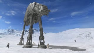 Star Wars Battlefront 2 - Battle Of Hoth - NPC Wars