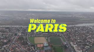 Magnificent Paris Images from the Air | Paris city as the plane lands #shorts #paris #paristravel