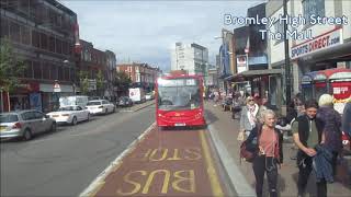 FULL ROUTE VISUAL | London Bus Route 358: Crystal Palace - Orpington Station | 563 (YN08OAV)