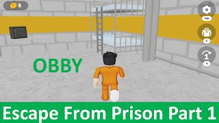 Obby Escape from Barry Prison | Funny Game Playing #newgame #newgameplay #gaming