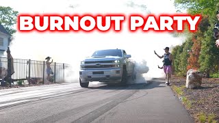 I Invited People to Do Burnouts in my Driveway