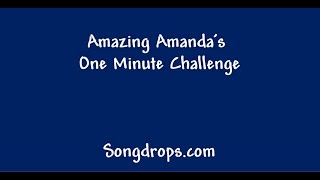 Amazing Amanda's One Minute  Math Mammal Challenge.