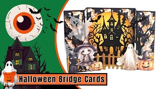 Halloween Bridge Cards | Falloween Spooktacular 2024 Series | Fall & Halloween Craft Series