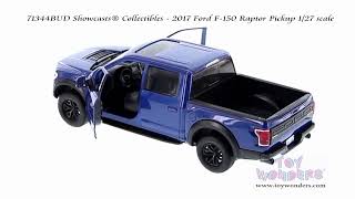 71344BUD Showcasts® Collectibles - 2017 Ford F-150 Raptor Pickup 1/27 scale