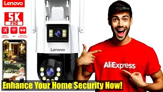 Ultimate Lenovo 3MP 5MP PTZ WIFI IP Camera | Smart Home Surveillance Review | Color Night Vision