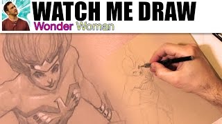 Watch Me Draw Wonder Woman