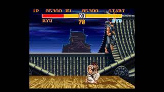 Street Fighter 2 Turbo- Hyper Fighting (SNES)- Ryu (Normal) Playthrough 1/4