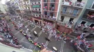 Running With The Bulls- Pamplona 2014-