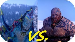 Total War: Warhammer II ⚡️ Fight Club ⚡️Marauder Berserkers vs. Saurus Warriors