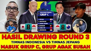 Indonesia SE-GRUP Jepang !! Hasil Drawing Round 3 🔴 Elkan Baggot IS BACK di Round 3 🔴 Berita Timnas