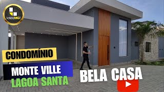 UMA BELA CASA EM LAGOA SANTA | CONDOMÍNIO MONTE VILLE (31) 98801 5848 WPP @Lotesmg