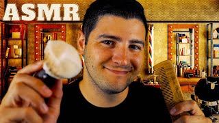 ASMR| The Most Relaxing Haircut & Shave (Personal Attention)💈✂️