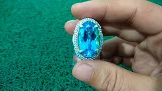 Blue topaz swiss (SOLD) Rp.4000 minat/wa 085655009901