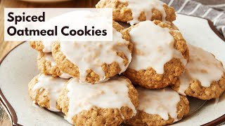 Spiced Oatmeal Cookies