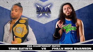 “Philly” Mike Swanson vs. Tony Batista - 3WA Championship Match - World Wide Wrestling Alliance