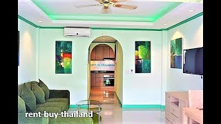 1 bed condo for rent in Pattaya Jomtien at Baan Suan Lalana - rent-to-own available