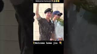 our jin back to home 💐🥹❤️💜