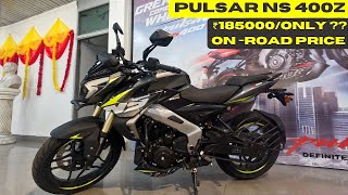 New Pulsar NS 400 Z : is it the Best 400 ? 🔥| On Road Price | Detailed Review | Best in 400cc ??