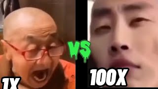 Китаец поёт 1x Vs 100x