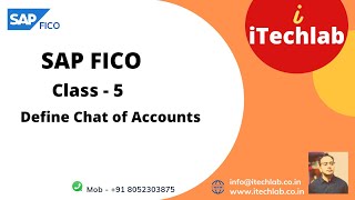 SAP FICO Class 5 - Define Chart of Account (COA) in SAP