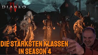 Diablo 4 | meine STÄRKSTEN KLASSEN der Season 4 | Wie ist Euer Ranking?