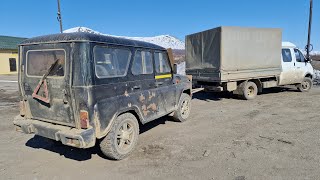 Прицеп УАЗ Хантер на Газель 😉 Или, техосмотр длиною в 1000 километров.