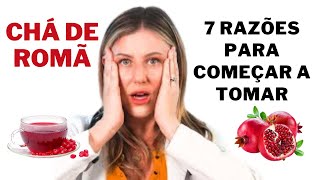 🍅Descubra os 7 Superpoderes do Chá de Romã para Sua Saúde🍅🍃