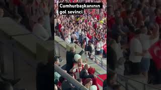 Cumhurbaşkanının gol sevinci ?