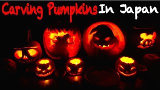 Carving Pumpkins in Japan!