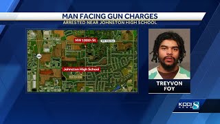 Johnston man faces gun charges after incident that led to school lockout