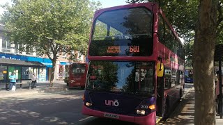 Non TFL November Day 5: Journey on the 601, UH55UNO Scania Omnidekka