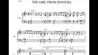 The Girl From Ipanema piano