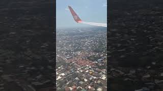 Kota Makassar dari langitku #trending #jelajah #indonesianairline #shortvideo