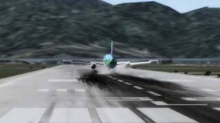 [FS2004] Landing movie - A300&B737