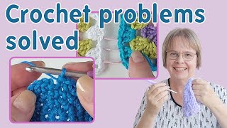 5 Crochet Problems and Their Fixes + Yarn Unboxing