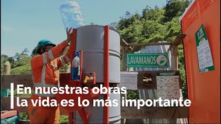 En nuestras obras lo más importante es la salud de todos