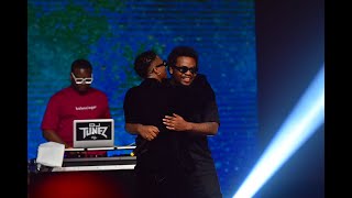 The Moment Wizkid And Olamide Were Walking On Stage First Time in Many Years At Livespot Festival