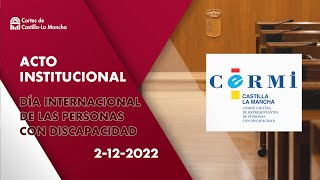 Acto institucional del Día de Personas con Discapacidad con el CERMI