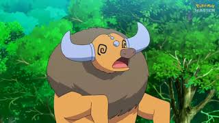 Pikachu vs Tauros  Ash vs Hayden  Pokemon Journeys Episode 21 English Sub 1080p