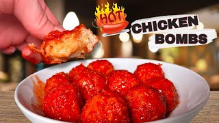 SPICY CHEESE Chicken Bombs BEST RECIPE