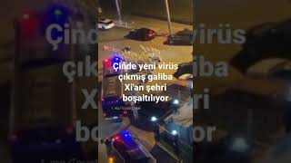 Çiinde yeni bir virüs Ateş ve ağır kanamaya yol açan bir bulaşıcı hastalık Xi'an şehri boşaltılıyor